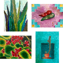 Load image into Gallery viewer, Christiane Ruel - Collection of 4 panels (can be sold individually)
