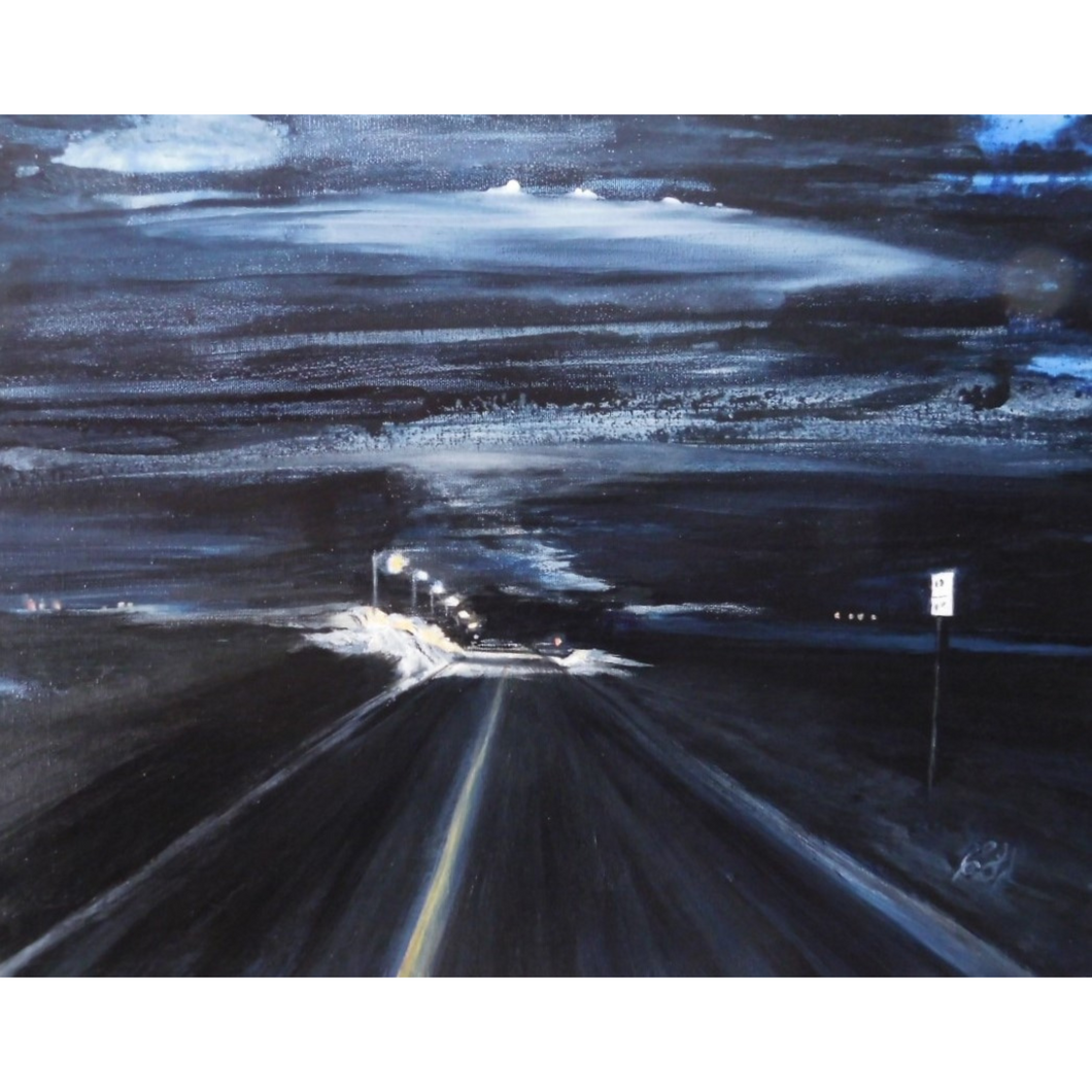 Christine Lenoir - Night Drive Into Curran (ON)