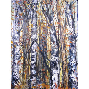 Christine Lenoir - Four Birches