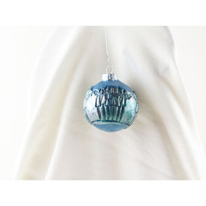 Line Labrecque - Blue stylized ornament