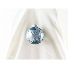 Load image into Gallery viewer, Line Labrecque - Blue stylized ornament
