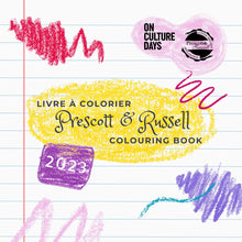 Load image into Gallery viewer, Prescott &amp; Russell Colouring Book 2023
